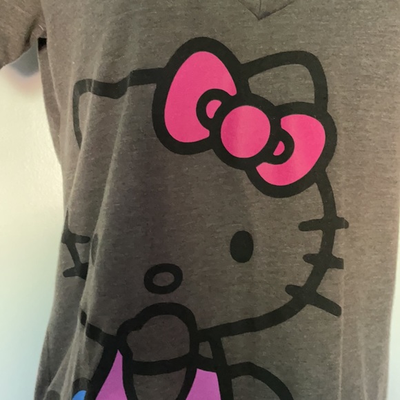 NWT HELLO KITTY TEE, JUNIOR MEDIUM - Picture 2 of 7
